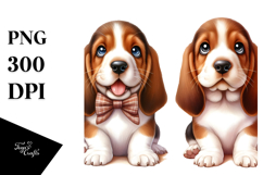 Baby Basset Hound, High-Res PNG Product Image 1