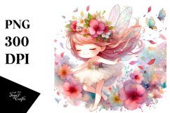 Colorful Fairy Petals Wind Sublimation Clipart Product Image 3