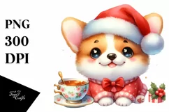 Expressive Baby Pembroke Welsh Corgi PNG Product Image 3
