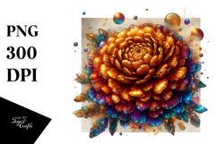 Material Marigold Sublimation Clipart Product Image 1