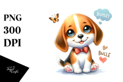 Cartoon Beagle, Transparent PNG Product Image 1