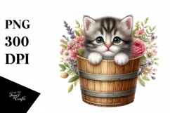 Cute Baby Cat PNG Product Image 1