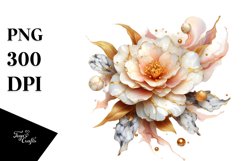 Abstract Glossy Camellia Product Image 1