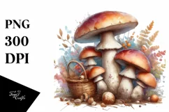 Detailed Glossy Mushroom PNG Product Image 1
