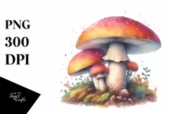 Detailed Glossy Mushroom PNG Product Image 3