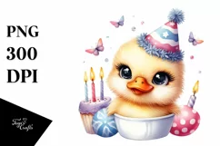 Bird with Sunglasses, Paint-Like PNG Product Image 1