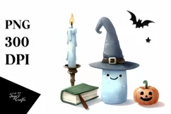 Simple Funny Halloween Nightmare PNG Product Image 1