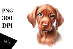 Baby Vizsla, Transparent PNG Product Image 1