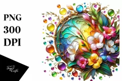 Watercolor Luxury Flower Splash Clipart Product Image 3
