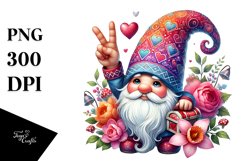 Gnome with Sunglasses, PNG Product Image 1