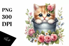 Cute Baby Cat, High-Res PNG Product Image 3