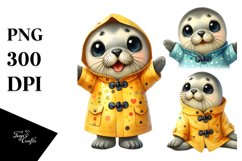 Expressive Seal Clipart Product Image 3