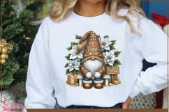 Merry Christmas Gnome png, Christmas Gnome sublimation png Product Image 4