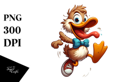 Expressive Duck with Bow Tie Product Image 1