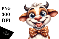 Cartoon Fox with Comically Large Udder PNG Product Image 1