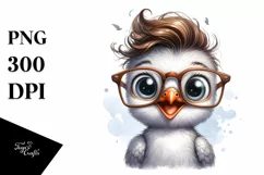 Baby Dove Portrait,Excited es | Clipart Product Image 1