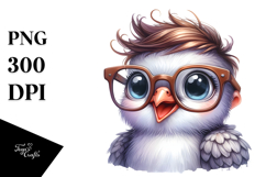 Funny Baby Portrait with Caricature-Like Features | Clipart Product Image 1