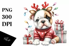 Expressive Baby Bulldog PNG Product Image 3