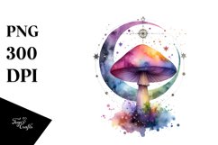 Colorful Celestial Mushroom|Summer Sticker Flower Product Image 1