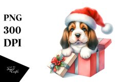 Expressive Baby Basset Hound PNG Product Image 1