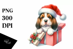 Expressive Baby Basset Hound PNG Product Image 1