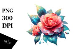 Glossy Camellia Clipart Product Image 3