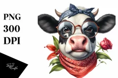 Cow Shy Cow Fancy es | Clipart Product Image 3