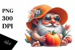 Digital Gnome Beach Wear | Sublimation | Clipart Product Image 1