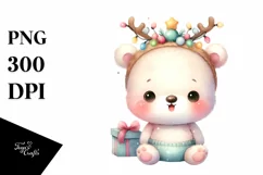 Expressive Baby Bear PNG Product Image 3