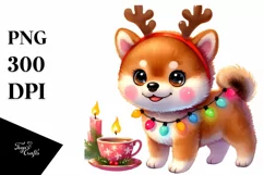 Expressive Baby Shiba Inu PNG Product Image 3
