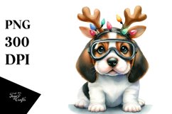 Expressive Baby Basset Hound PNG Product Image 3