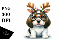 Expressive Baby Basset Hound PNG Product Image 3