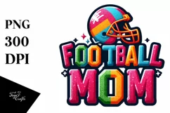 Football Mom PNG Product Image 2