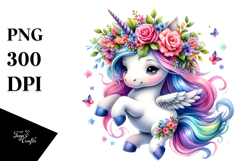 Dancing Baby Unicorn PNG Product Image 1