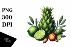 Watercolor Juicy Xigua Clipart Product Image 3