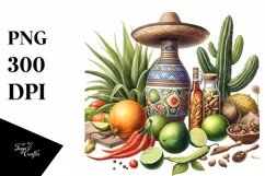 Watercolor Juicy Xigua Clipart Product Image 3