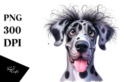 Happy Cute Great Dane Baby, Transparent PNG Product Image 1