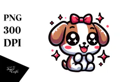 Silly Dog with Sunglasses, High-Quality PNG Product Image 1