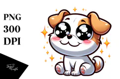 Silly Cartoon Dog PNG Product Image 1