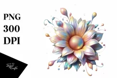 Shiny Sunflower | Sublimation | PNG Clipart Product Image 3