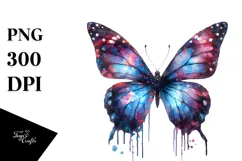 Grungy Butterfly, High-Res PNG Product Image 1