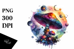 Colorful Magical Watercolor Splash | Clipart Product Image 1