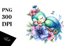 Cute Baby Peacock Animal Clipart Product Image 3