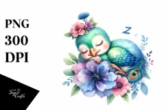 Cute Baby Peacock Animal Clipart Product Image 3