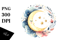 Simple Half Moon, Transparent PNG Product Image 1