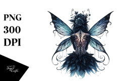 Gothic Fairy Flower PNG Product Image 1