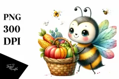 Quirky Baby Bee | Sublimation | PNG Clipart Product Image 3