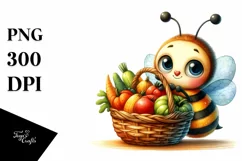 Quirky Baby Bee | Sublimation | PNG Clipart Product Image 1