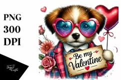 Colorful Heart Sunglasses Art PNG Product Image 1