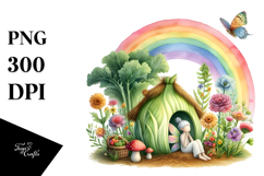 Fairy House Rainbow Bird Product Image 1